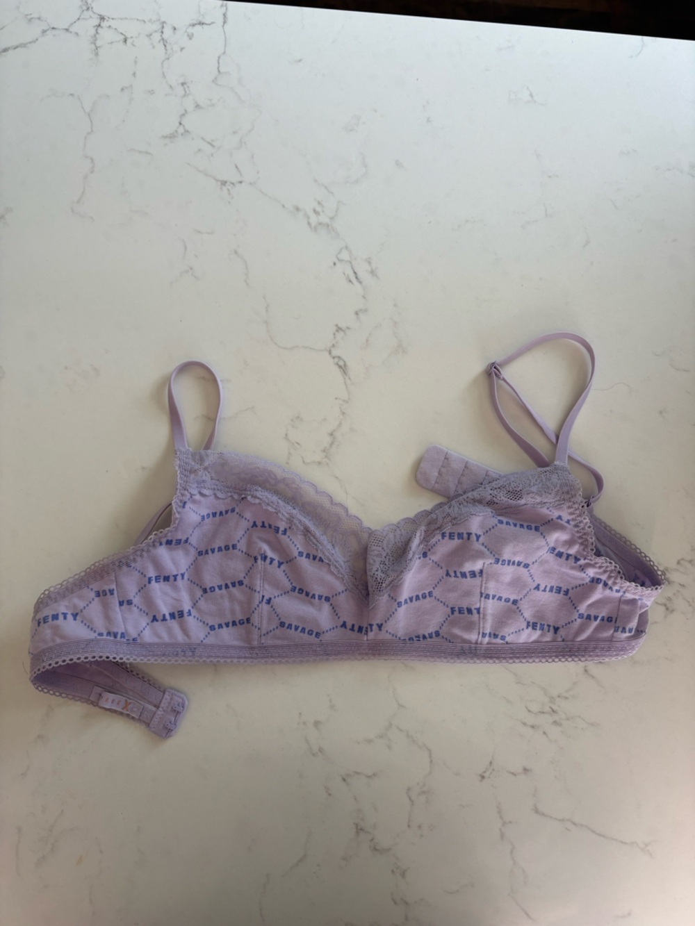 Savage X Fenty Cotton Essentials Lace Bralette - Picture 7 of 8